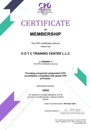 CPD CERTIFICATE