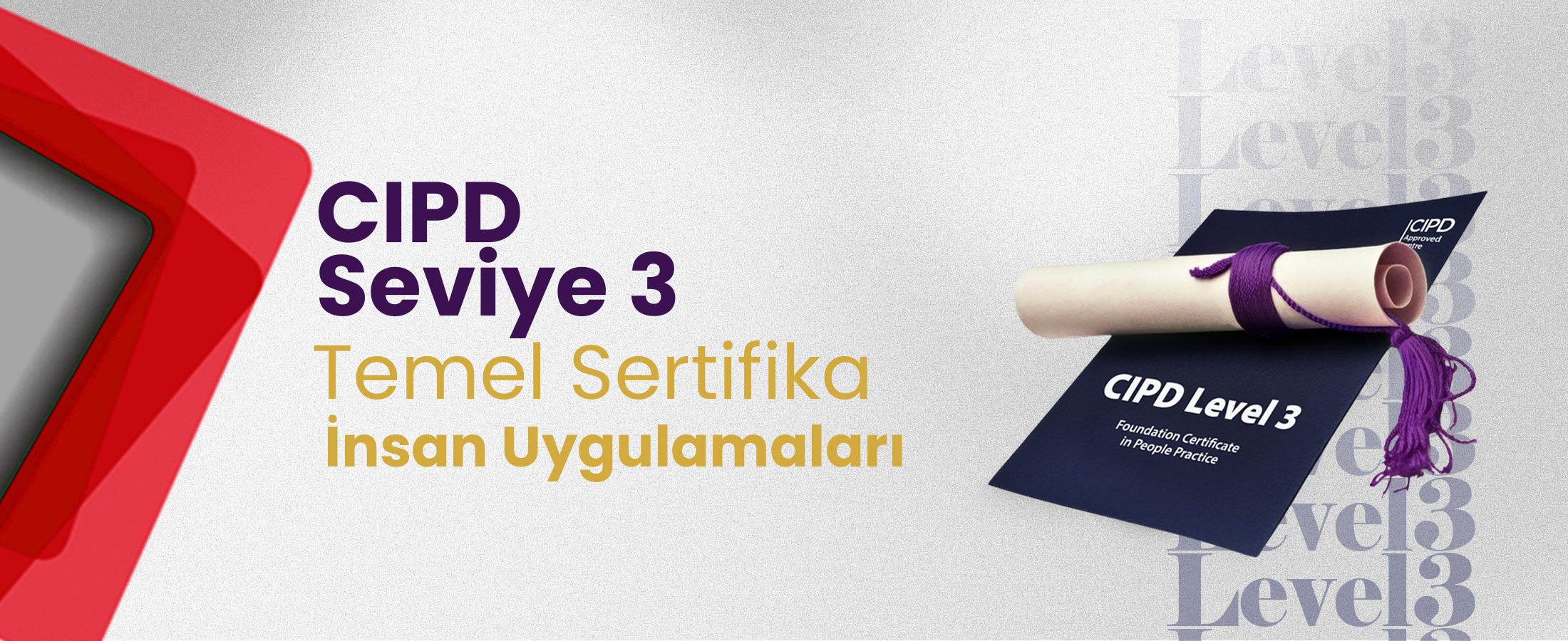 CIPD Seviye 3 İnsan Uygulamalarında Temel Sertifikası - Dubai 26 Ocak 2025 - Istanbul 26 January 2025